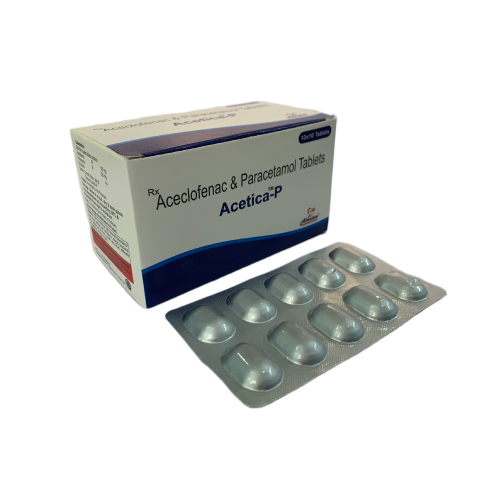 Acetica-P - Aceclofenac Paracetamol Tablets - Provided by Almatica Pharmaceuticals Pvt. Ltd.