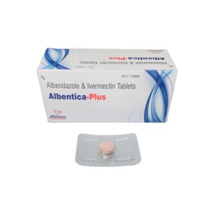 Albentica-Plus - Albendazole & IvermectinTablets - Provided by Almatica Pharmaceuticals Pvt. Ltd.