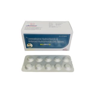 Allocit-A - Levocetirizine Hydrochloride & Ambroxol Hydrochloride (SR) Tablets - Provided by Almatica Pharmaceuticals Pvt. Ltd.
