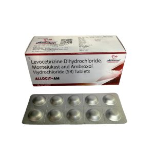 Allocit-AM - Levocetirizine Dihydrochloride, Montelukast Sodium and Ambroxol Hydrochloride (SR) Tablets - Provided by Almatica Pharmaceuticals Pvt. Ltd.