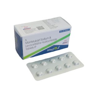 Allocit-M - Montelukast Sodium & Levocetirizine Hydrochloride Tablets IP - Provided by Almatica Pharmaceuticals Pvt. Ltd.