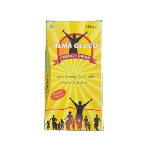 Alma-gluco - THE ENERGY BOOSTER DRINK (ORANGE FLAVOUR) - Provided by Almatica Pharmaceuticals Pvt. Ltd.
