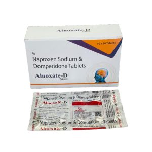 Alnoxate-D - Naproxen Sodium & Domperidone Tablets - Provided by Almatica Pharmaceuticals Pvt. Ltd.