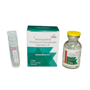 Amoxitica-CV - Amoxycillin &  Potassium Clavulanate Injection I.P - Provided by Almatica Pharmaceuticals Pvt. Ltd.