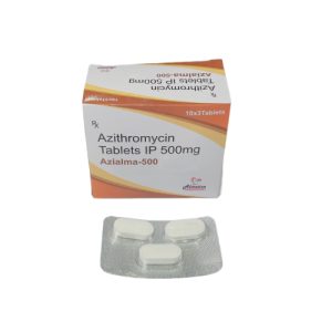 Azialma- 500 - Azithromycin 500mg - Provided by Almatica Pharmaceuticals Pvt. Ltd.