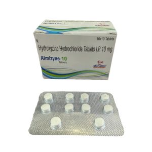 Almizyne-10 - Hydroxyzine Hydrochloride Tablets I.P. 10mg - Provided by Almatica Pharmaceuticals Pvt. Ltd.