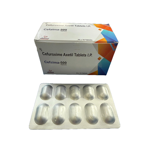 Cefalma - Cefuroxime Axetil Tablets I.P. - Provided by Almatica Pharmaceuticals Pvt. Ltd.