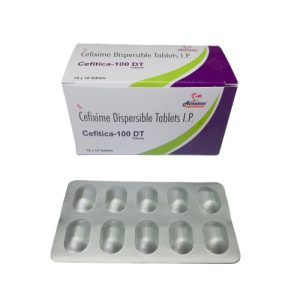 Cefitica-100dt - Cefixime 100mg DT - Provided by Almatica Pharmaceuticals Pvt. Ltd.
