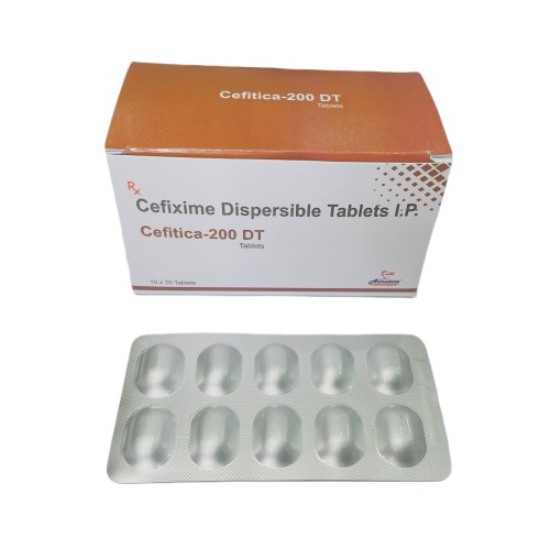 Cefitica-200 Dt - Cefixime 200mg DT - Provided by Almatica Pharmaceuticals Pvt. Ltd.