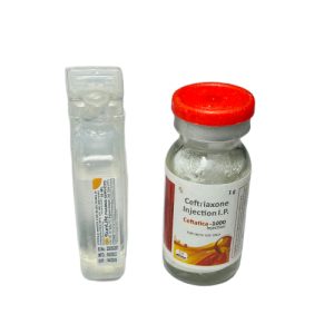 Ceftatica-1000 Inj - Ceftriaxone 1000mg Injection - Provided by Almatica Pharmaceuticals Pvt. Ltd.