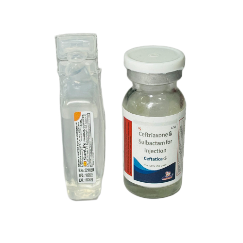 Ceftatica-s 1.5 Gm Inj - Ceftriaxone 1gm + Sulbactun 500mg Injection - Provided by Almatica Pharmaceuticals Pvt. Ltd.