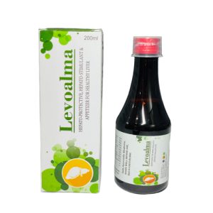 Levoalma - Ayurvedic Liver Formulations (with monocarton) - Provided by Almatica Pharmaceuticals Pvt. Ltd.