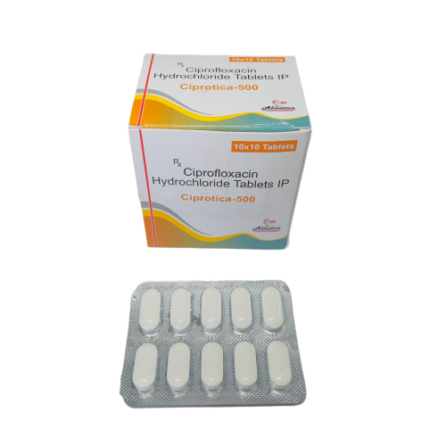Ciprotica-500 - Ciprofloxacin 500mg - Provided by Almatica Pharmaceuticals Pvt. Ltd.
