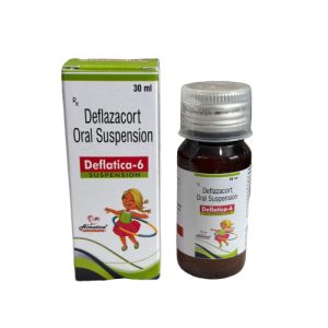 Deflatica-6 - Deflazacort Oral Suspension - Provided by Almatica Pharmaceuticals Pvt. Ltd.