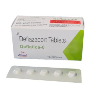 Deflatica-6 - Deflazacort Tablets - Provided by Almatica Pharmaceuticals Pvt. Ltd.