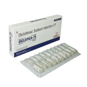 Diclotica-75 Inj - Diclofenac Sodium 75mg Injection - Provided by Almatica Pharmaceuticals Pvt. Ltd.
