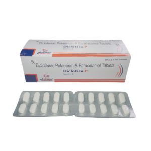 Diclotica-P - Diclofenac Potassium & Paracetamol Tablets - Provided by Almatica Pharmaceuticals Pvt. Ltd.