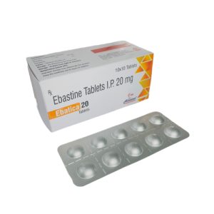 Ebatica-20 - Ebastine Tablets I.P. 20 mg - Provided by Almatica Pharmaceuticals Pvt. Ltd.