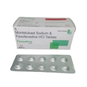 Fexoalma - Montelukast Sodium Fexofenadine HCI Tablets - Provided by Almatica Pharmaceuticals Pvt. Ltd.