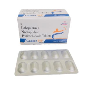 Gabter-NP - Gabapentin and Nortriptyline Hydrochloride Tablets - Provided by Almatica Pharmaceuticals Pvt. Ltd.