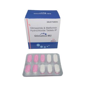 Glimatica-M2 - Glimepiride & Metformin Hydrochloride Tablets IP - Provided by Almatica Pharmaceuticals Pvt. Ltd.