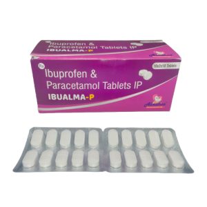 Ibualma-p - Ibuprofin 400mg + Paracetamol 325mg - Provided by Almatica Pharmaceuticals Pvt. Ltd.