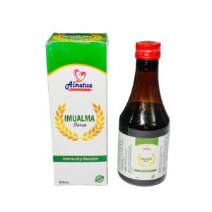 Imualma - Ayurvedic imunity booster Syrup (with monocarton) - Provided by Almatica Pharmaceuticals Pvt. Ltd.