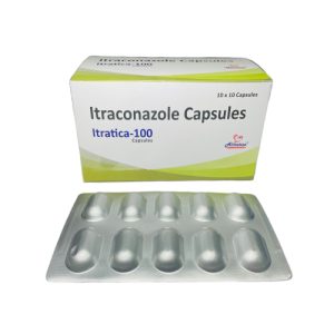 Itratica-100cap - ITRACONAZOLE 100 mg CAPSULES - Provided by Almatica Pharmaceuticals Pvt. Ltd.