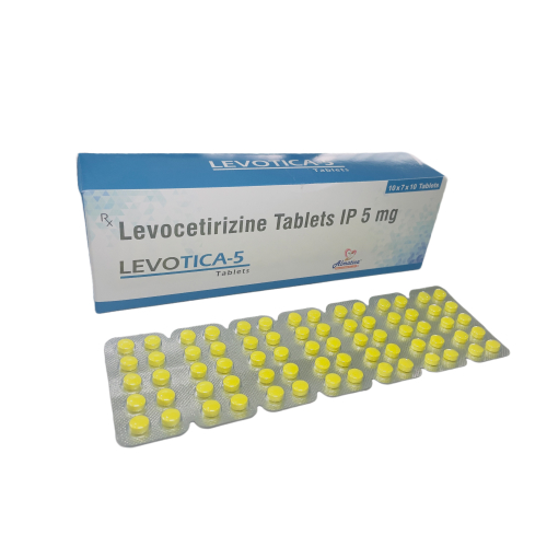 Levotoca-S - Levocetirizine Tablets IP 5mg - Provided by Almatica Pharmaceuticals Pvt. Ltd.