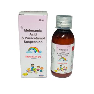 Mefetica-p Susp. - Mefenamic Acid 50mg + Paracetamol 125mg Suspension With Monocartoon - Provided by Almatica Pharmaceuticals Pvt. Ltd.