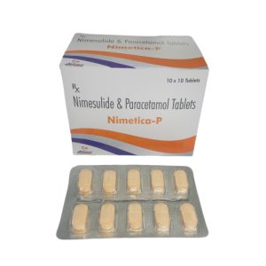 Nimetica-P Tablets - Nimesulide & Paracetamol Tablets - Provided by Almatica Pharmaceuticals Pvt. Ltd.