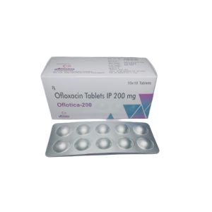 Oflotica- 200 - Ofloxacin 200mg - Provided by Almatica Pharmaceuticals Pvt. Ltd.