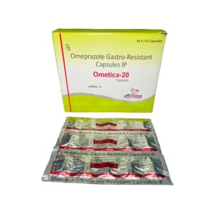 Ometica-20 - Omeprazole 20mg. Capsule - Provided by Almatica Pharmaceuticals Pvt. Ltd.