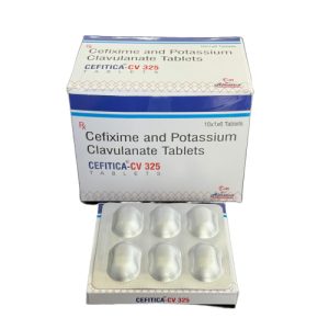 Onalam-Cefitica-CV-325 - Cefixime and Potassium Clavulanate Tablets - Provided by Almatica Pharmaceuticals Pvt. Ltd.