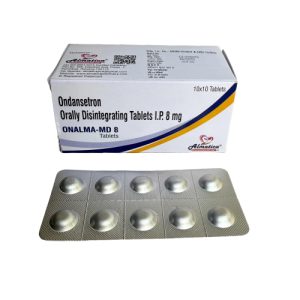 Onalam-MD-8 - Ondansetron Orally Disintegrating Tablets I.P. 8 mg - Provided by Almatica Pharmaceuticals Pvt. Ltd.