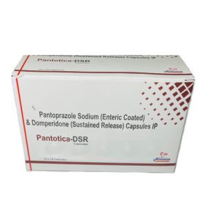 Pantotica-dsr - Pantoprazole 40mg + Domperidone 30mg Capsule - Provided by Almatica Pharmaceuticals Pvt. Ltd.