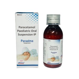 Paraalma Suspension - Paracetamol Paediatric Oral Suspension IP - Provided by Almatica Pharmaceuticals Pvt. Ltd.