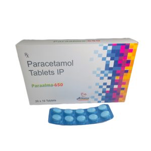 Paraalma-650 - Paracetamol Tablets IP - Provided by Almatica Pharmaceuticals Pvt. Ltd.