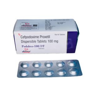 Podalma-100 Dt - Cefodoxime 100mg DT - Provided by Almatica Pharmaceuticals Pvt. Ltd.