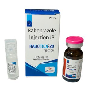 Rabotica-20 - Rabeprazole Injection IP - Provided by Almatica Pharmaceuticals Pvt. Ltd.