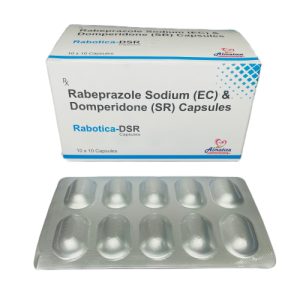 Rabotica-DSR - Rabeprazole Sodium (EC) & Domperidone (SR) Capsules - Provided by Almatica Pharmaceuticals Pvt. Ltd.