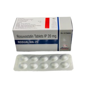 Rosualma-20 - Rosuvastatin Tablets IP 20 mg - Provided by Almatica Pharmaceuticals Pvt. Ltd.